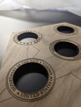 Load image into Gallery viewer, One-Ounce Military Medal Display Plaque