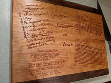 Load image into Gallery viewer, Personalized engraved cutting board