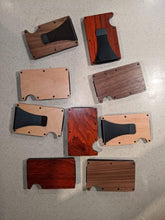 Load image into Gallery viewer, Custom Engraved, Wooden wallets