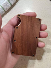 Load image into Gallery viewer, Custom Engraved, Wooden wallets