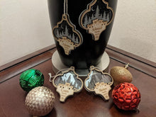 Load image into Gallery viewer, Christmas Eve Owl family ornaments